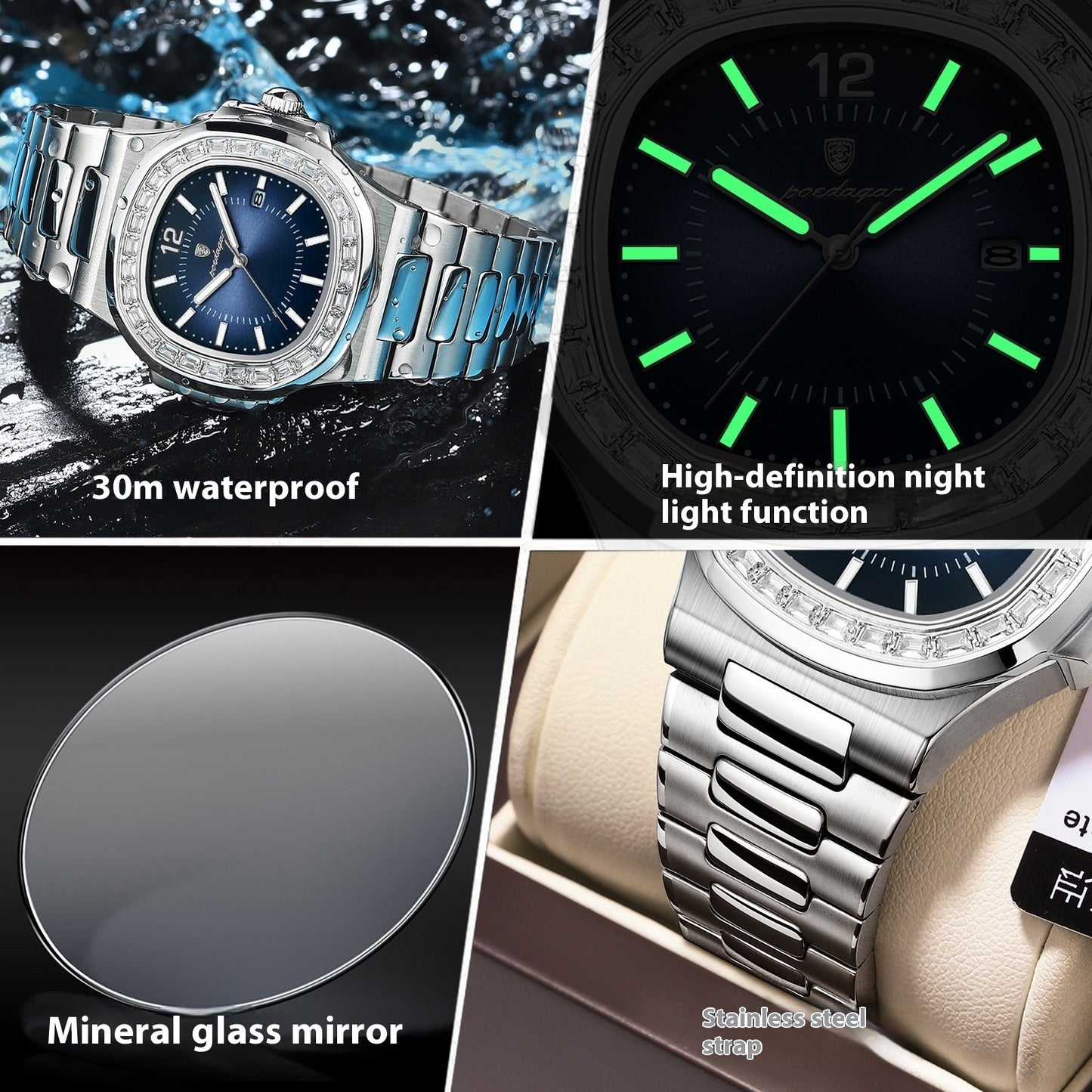Ultradun Herenhorloge – Stijlvol Quartz Design | Luxe Mode Horloge voor Elke Gelegenheid
