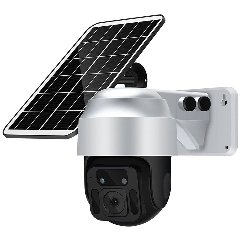 Zonnepaneel Draadloze WiFi Beveiligingscamera – Outdoor IP Camera met Nachtzicht & Bewegingsdetectie