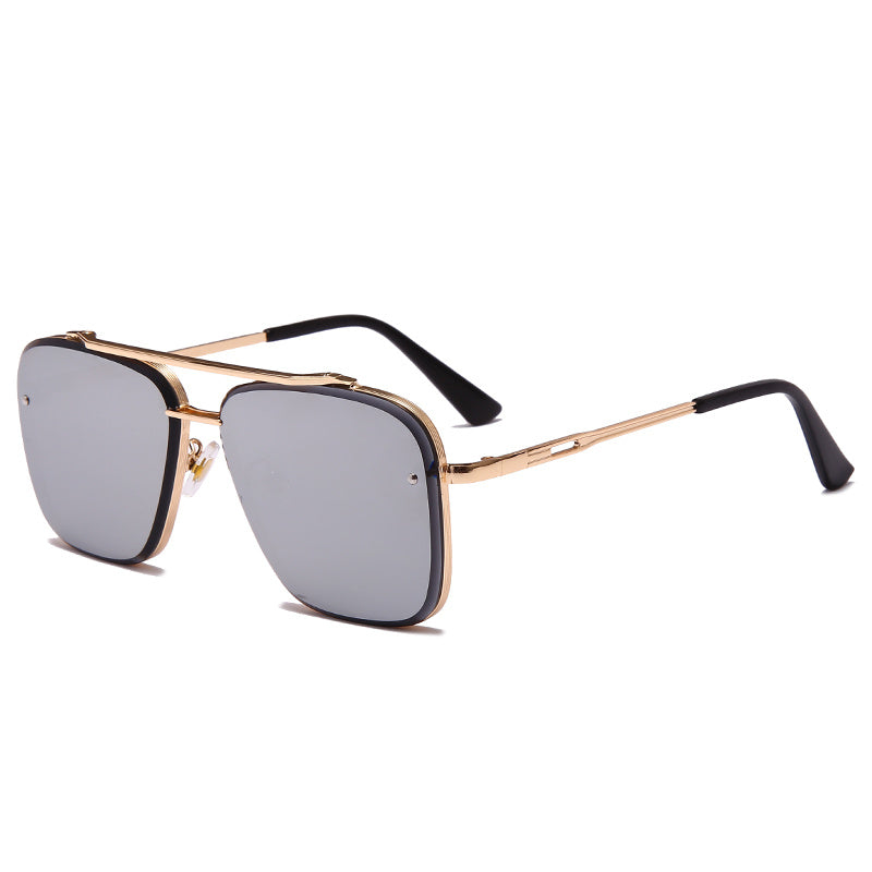 Luxe Designer Zonnebril Heren & Dames – Retro Metal Frame Sunglasses | UV400 Bescherming & Trendy Design