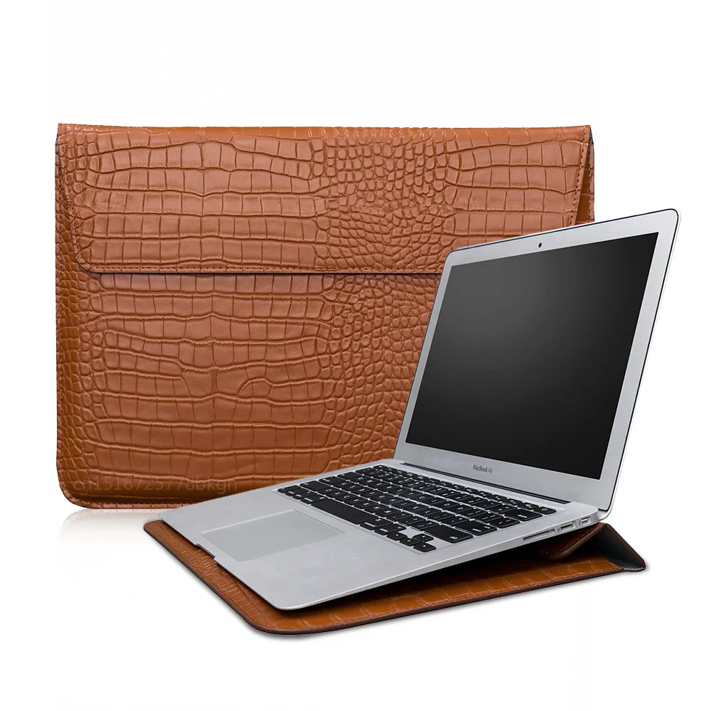 Sophisticated Leather Laptop Sleeve™
