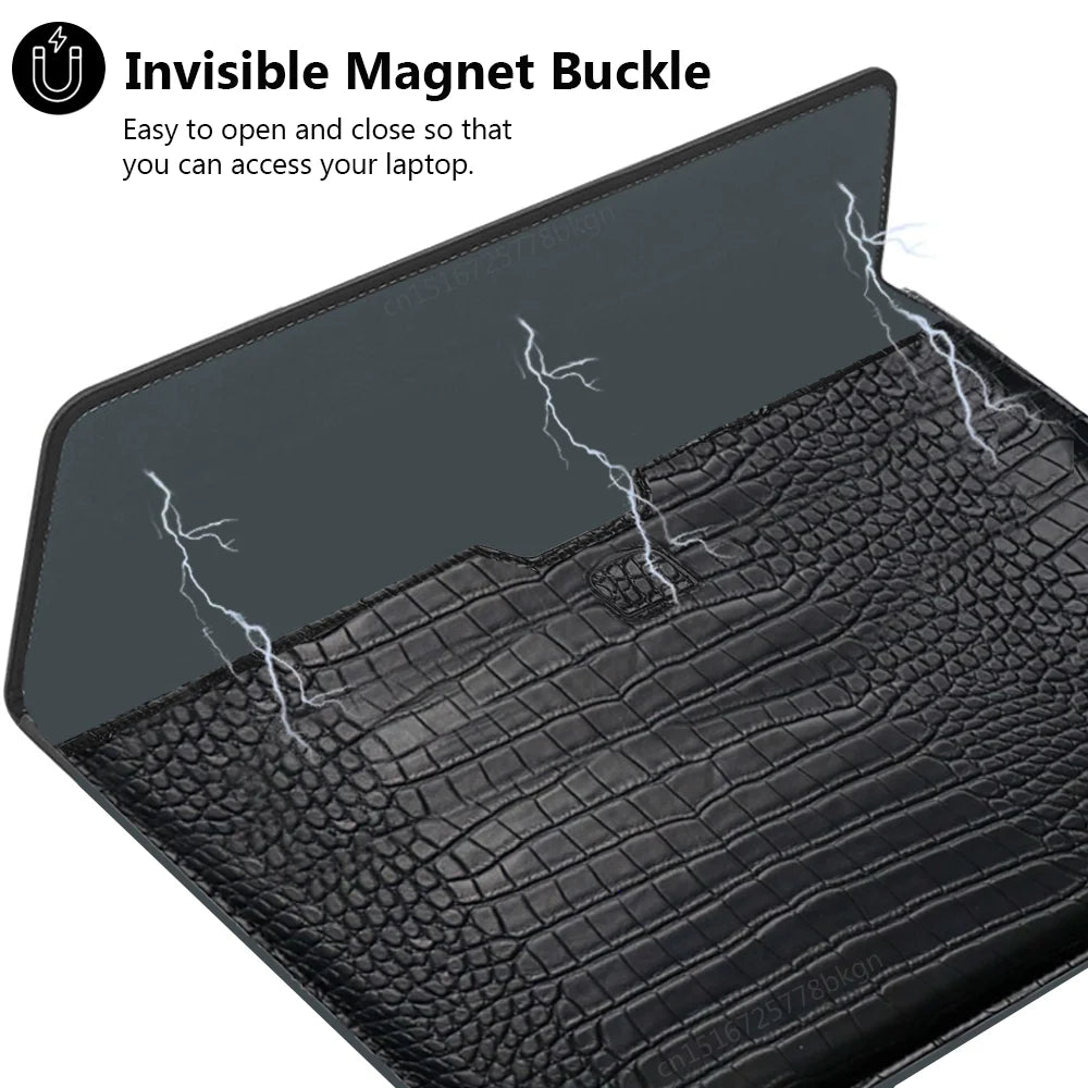 Sophisticated Leather Laptop Sleeve™