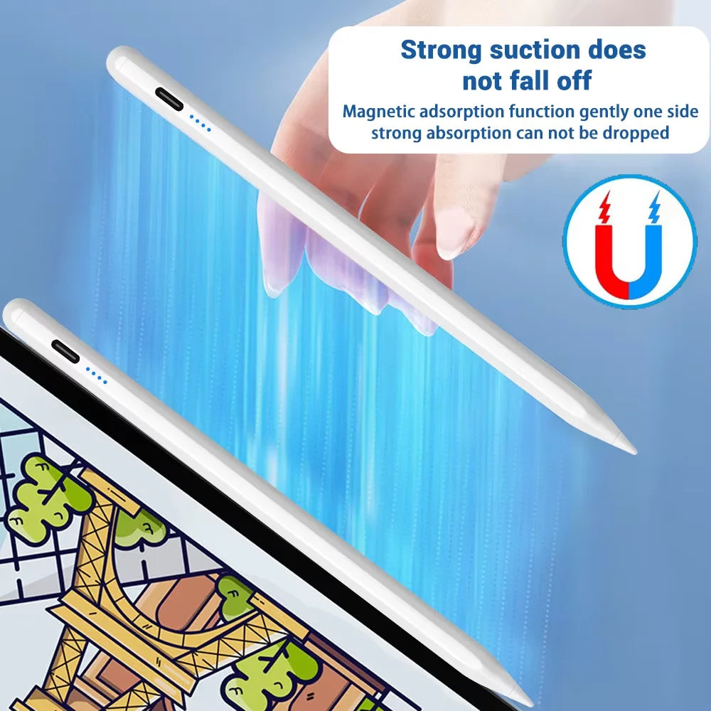 Premium Stylus Pen for iPad with Palm Rejection – Compatible with iPad Pro, Air, Mini & 10th/9th/8th/7th Gen