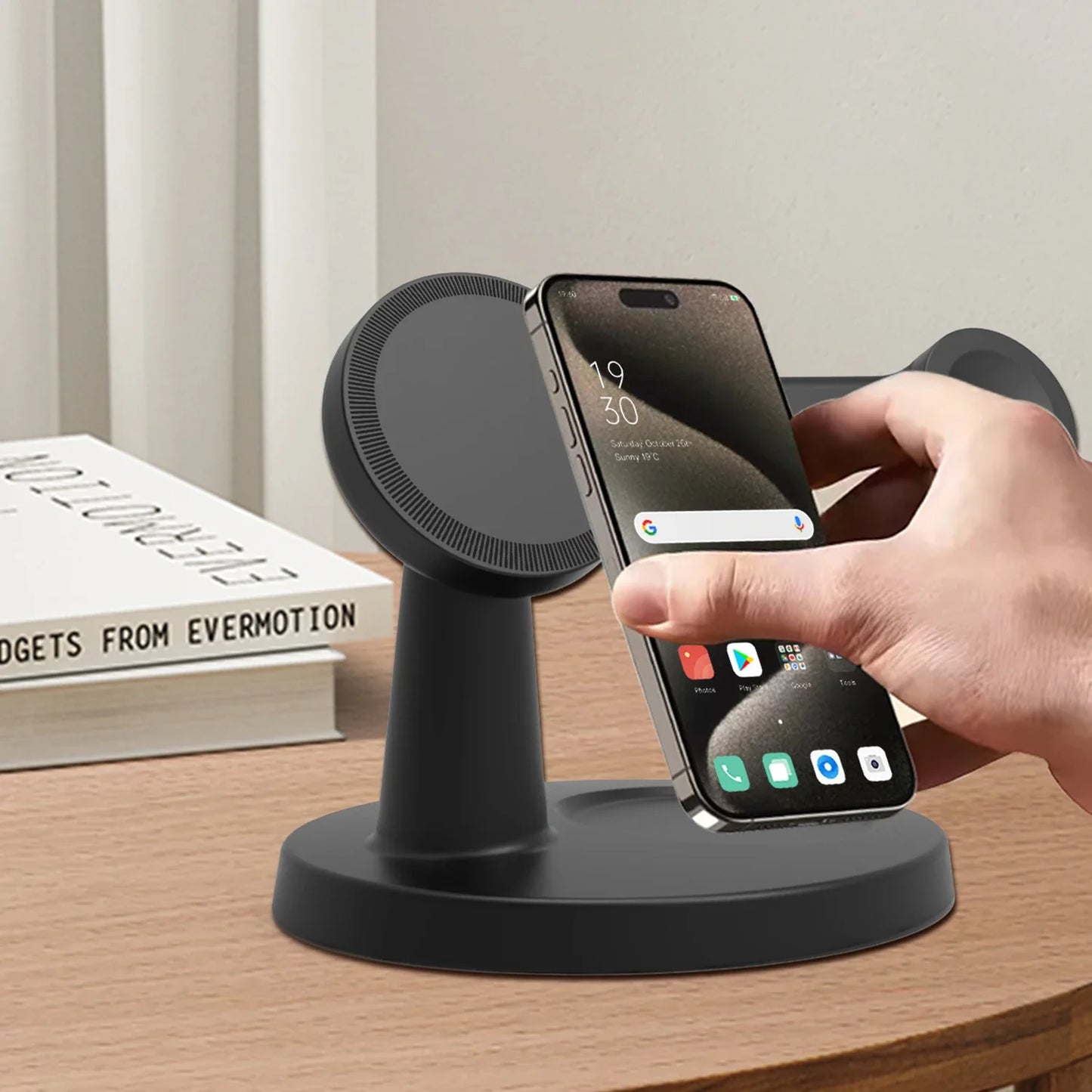 Magnetische 3-in-1 Oplaadstandaard™