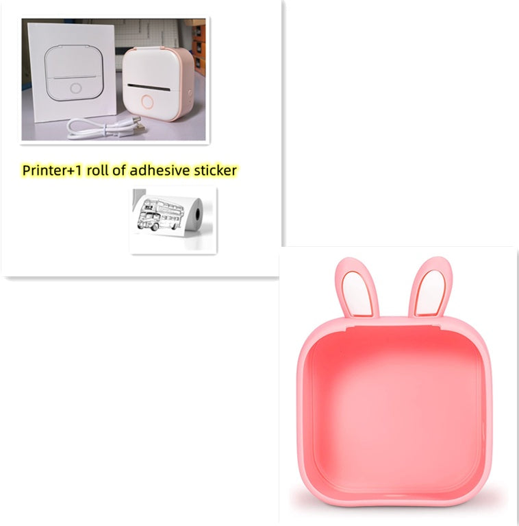Draagbare Mini Thermische Label- & Fotoprinter – Bluetooth Inktloze Printer voor Studenten, Notities & Prijslabels