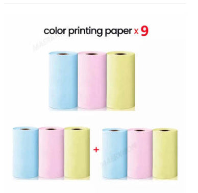 Draagbare Mini Thermische Label- & Fotoprinter – Bluetooth Inktloze Printer voor Studenten, Notities & Prijslabels