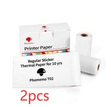 Draagbare Mini Thermische Label- & Fotoprinter – Bluetooth Inktloze Printer voor Studenten, Notities & Prijslabels