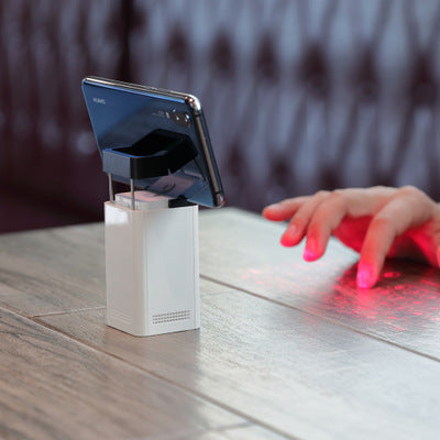 Leing FST Draadloze Laserprojectie-toetsenbord Met Muisfunctie – Bluetooth & Powerbank