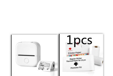 Draagbare Mini Thermische Label- & Fotoprinter – Bluetooth Inktloze Printer voor Studenten, Notities & Prijslabels