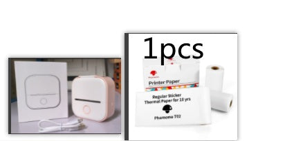 Draagbare Mini Thermische Label- & Fotoprinter – Bluetooth Inktloze Printer voor Studenten, Notities & Prijslabels