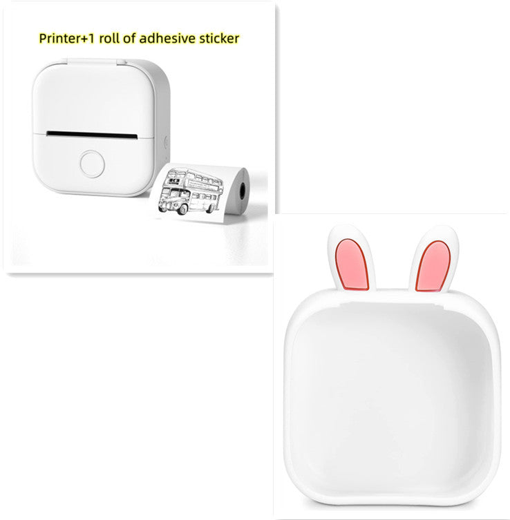 Draagbare Mini Thermische Label- & Fotoprinter – Bluetooth Inktloze Printer voor Studenten, Notities & Prijslabels