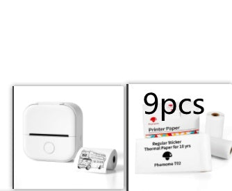 Draagbare Mini Thermische Label- & Fotoprinter – Bluetooth Inktloze Printer voor Studenten, Notities & Prijslabels