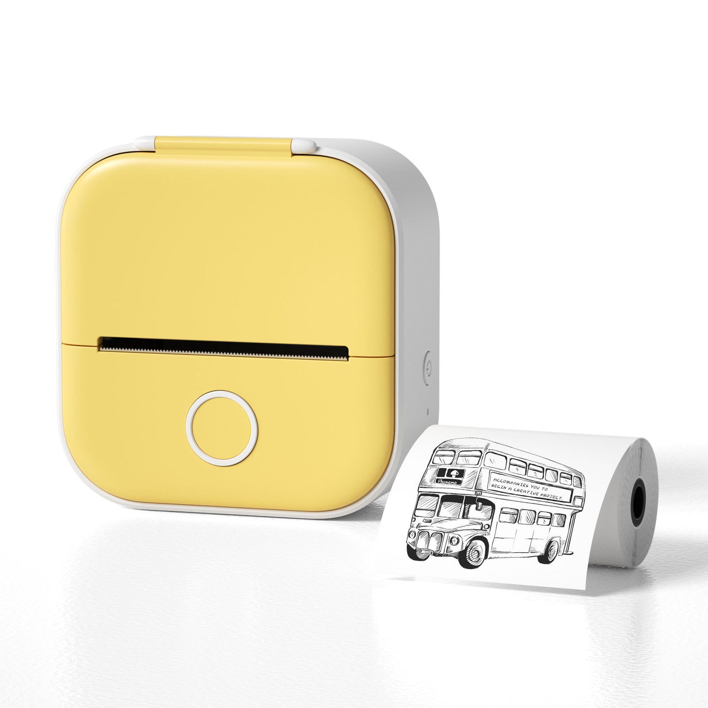Draagbare Mini Thermische Label- & Fotoprinter – Bluetooth Inktloze Printer voor Studenten, Notities & Prijslabels